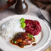 Udka w sosie powidłowo-ketchupowym