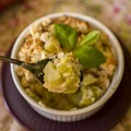 Bezglutenowe rabarbarowo – kokosowe crumble