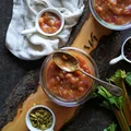 Rabarbarowy chutney z jabłkami