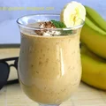 Napój kawowo-bananowy