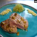 Świeży tuńczyk z grilla