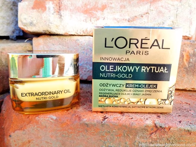 Loreal Nutri Gold odżywczy krem - opinia