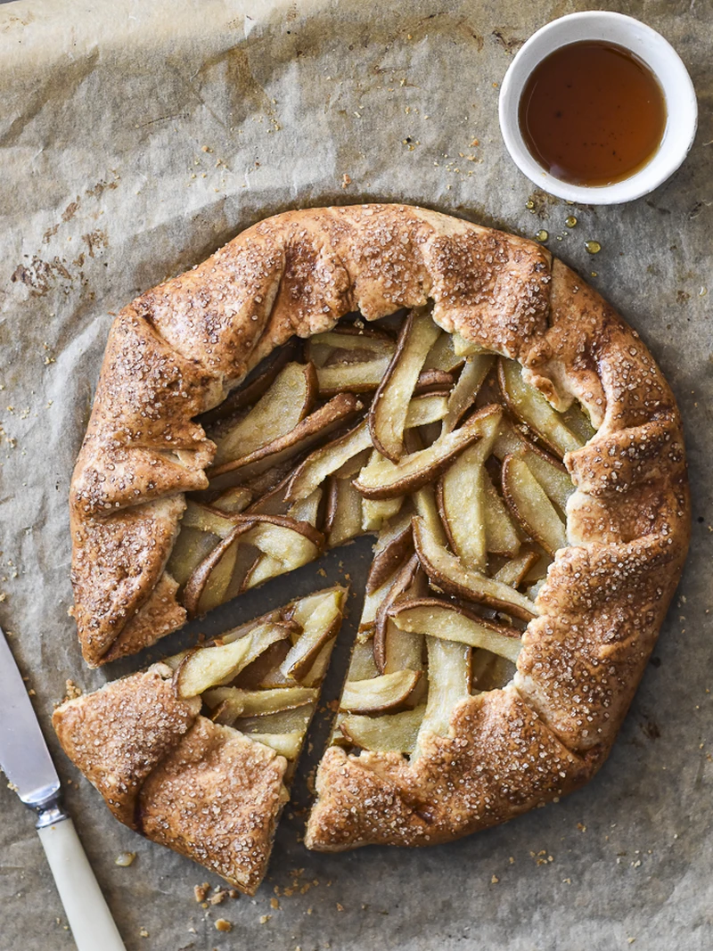 Galette z gruszkami
