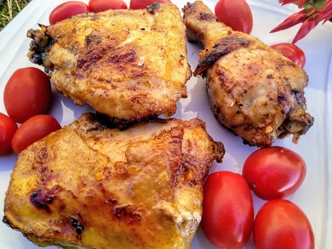 Pikantny kurczak z grilla