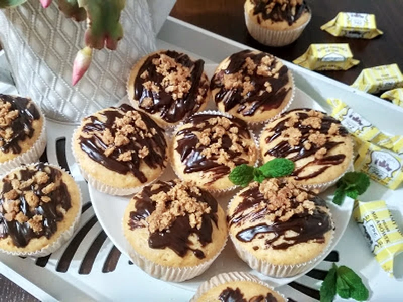Muffinki z krówkami.
