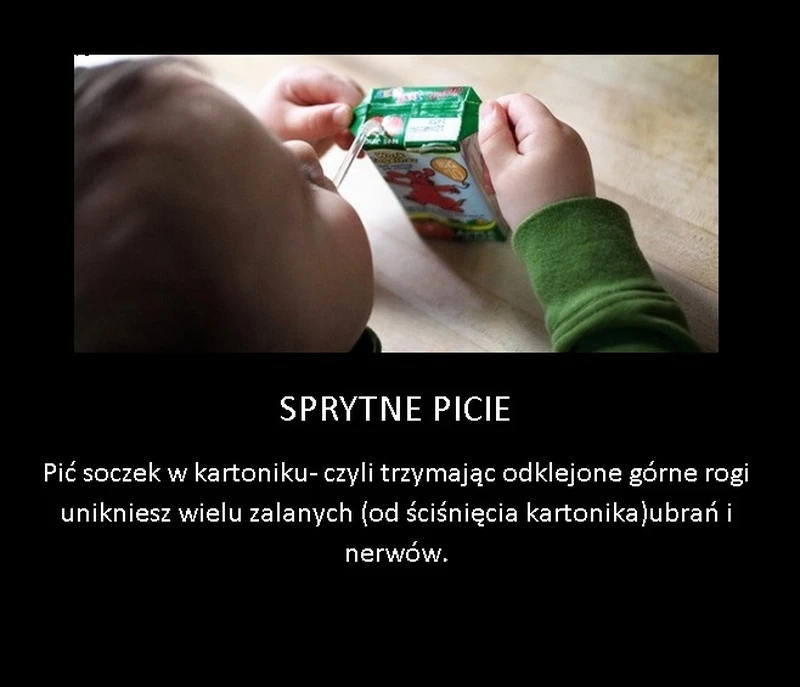 Naucz dziecko tak pić