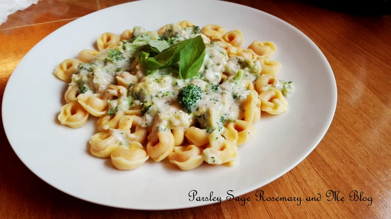 Tortellini w sosie brokułowym - w 15 minut