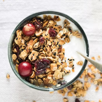 Granola z migdałami