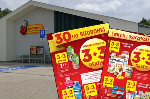 Od dziś 3+3 gratis! Tak Biedronka świętuje swoje 30 urodziny