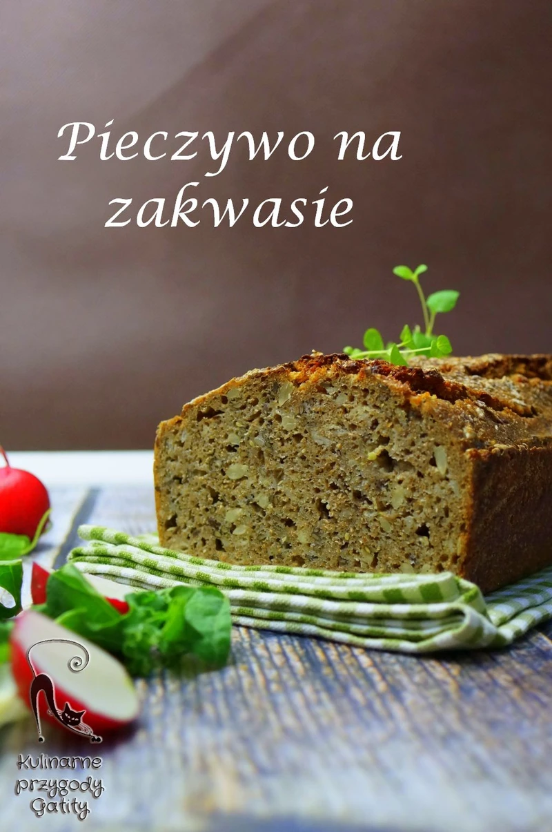 Razowy chleb wieloziarnisty na zakwasie
