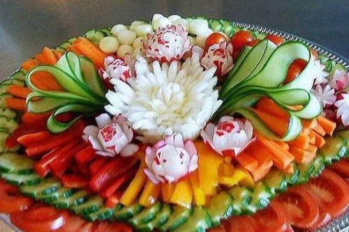 Dekoracje z jedzenia