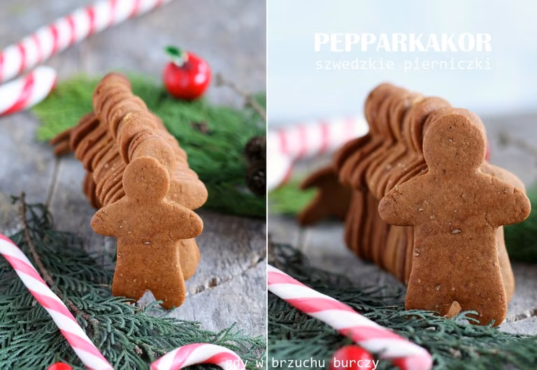 Szwedzkie pierniczki Pepparkakor