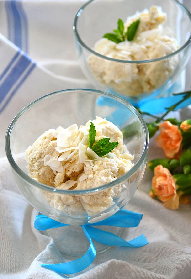 Lody Kokosowe