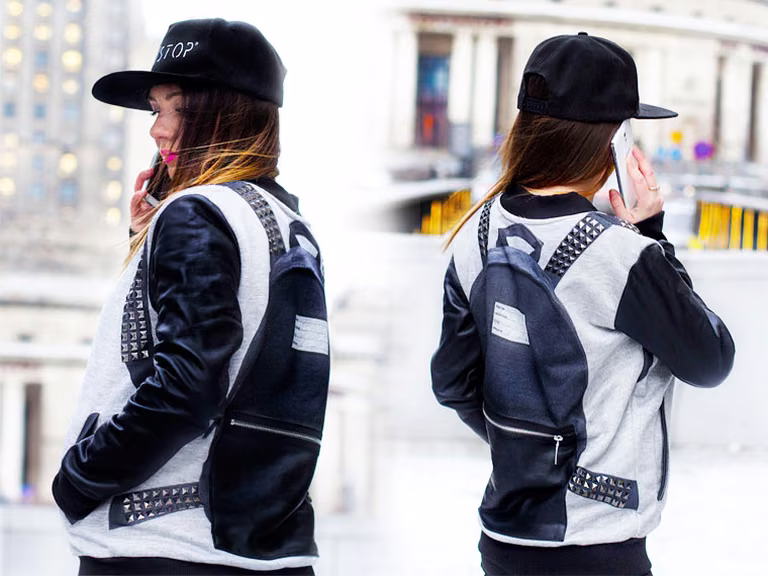 JACKET ON THE ROAD IN WARSAW