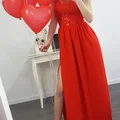 Maxi dress Czerwona Olivia