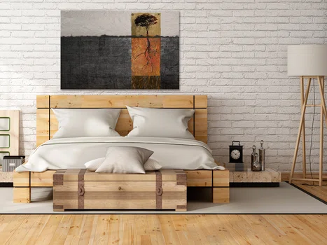 Dar życia - nowoczesny obraz na płótnie