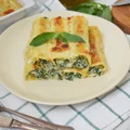 Makaron cannelloni z ricottą i szpinakiem