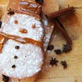 Kajmakowo czekoladowy bałwanek