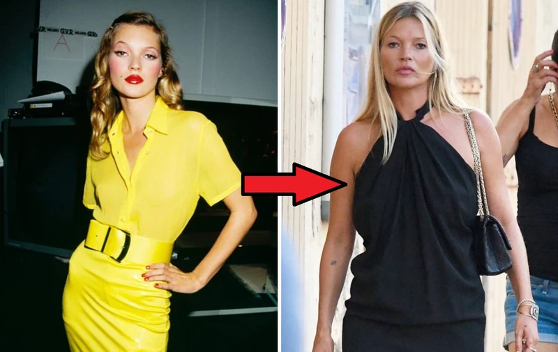 45-letnia Kate Moss bez makijażu i doczepów! Zdjęcia modelki w bikini