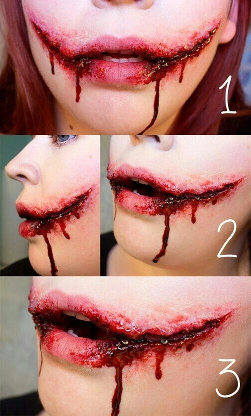 Mroczny make up !