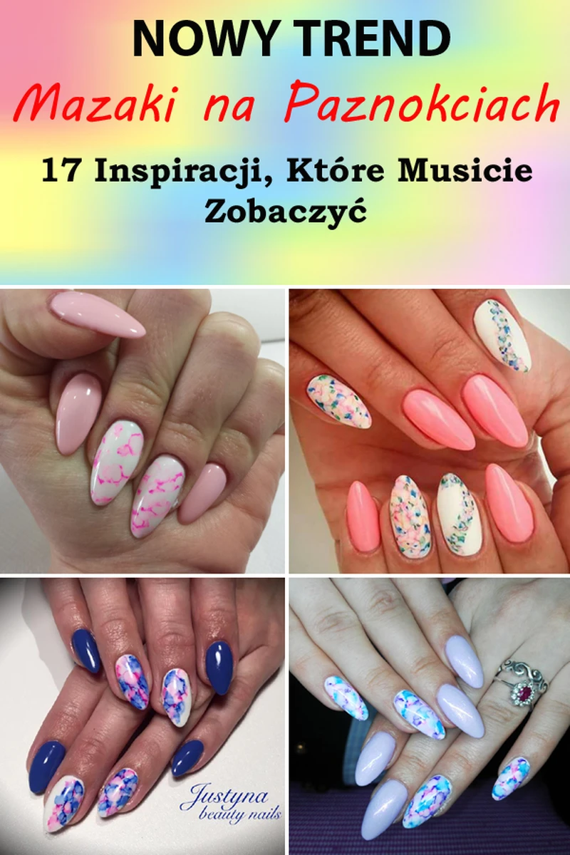 NOWY TREND: Mazaki na Paznokciach – 17 Inspiracji, które musicie zobaczyć