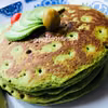 Pancakes twarogowe ze szpinakiem