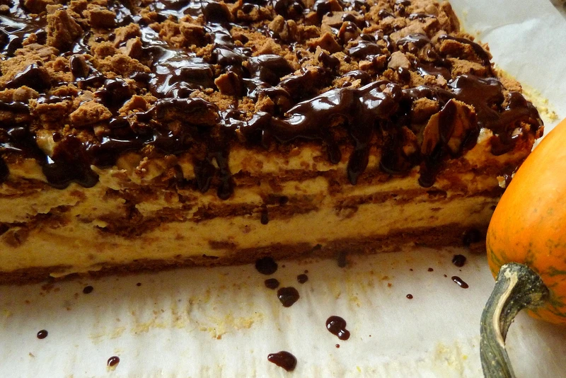 Ciasto dyniowe bez pieczenia