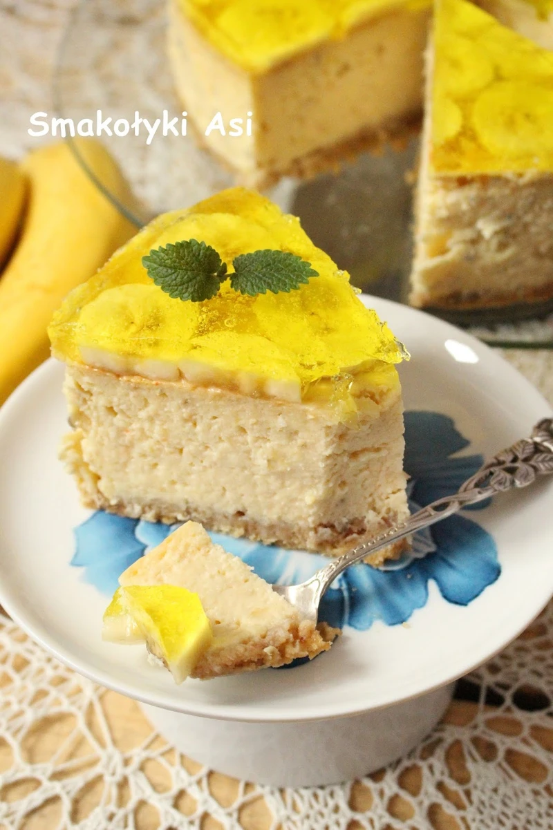 Sernik bananowy - BEZ PIECZENIA