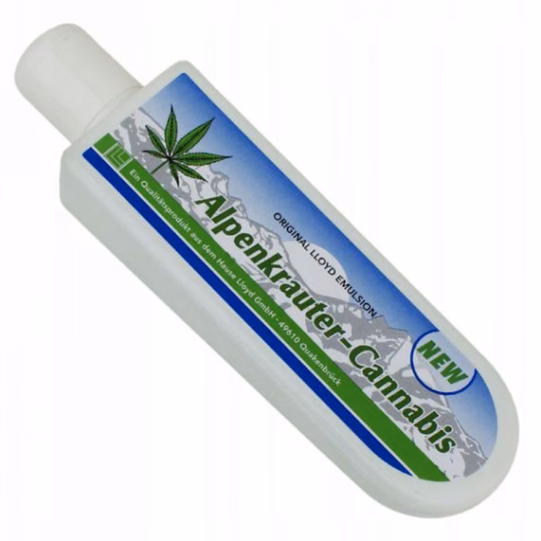 Alpenkrauter Emulsion niemiecka maść przeciwbólowa - Cannabis
