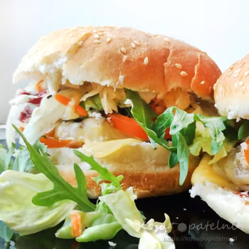 Burgery z wołowiny glazurowanej