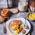 Placuszki bananowo-owsiane