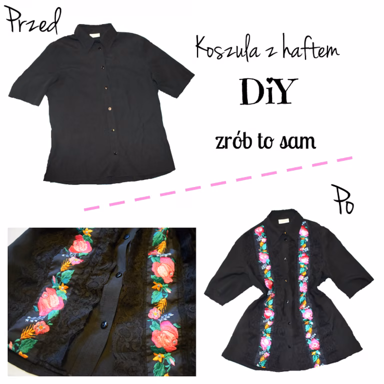 Jak przerobić koszulę?  Recykling ubrań.
