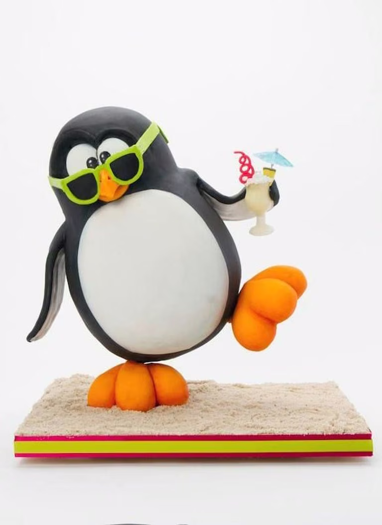 Torcik z pingiwnkiem