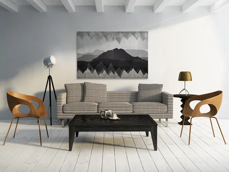 Monte Negro - nowoczesny obraz na płótnie