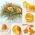 Dekoracje z pomarańczy