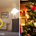 Zawsze wyłączaj lampki choinkowe na noc i podlewaj choinkę.  Zobacz co może się stać!(VIDEO)