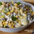 sałatka pieczarkowa z tortellini