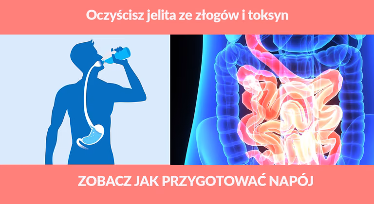 Dzięki tej prostej mieszance oczyścisz jelita ze złogów i toksyn