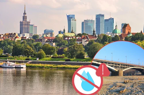 Tak źle jeszcze nie było! Poziom Wisły najniższy w historii!