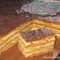 Tort serowo - miodowy