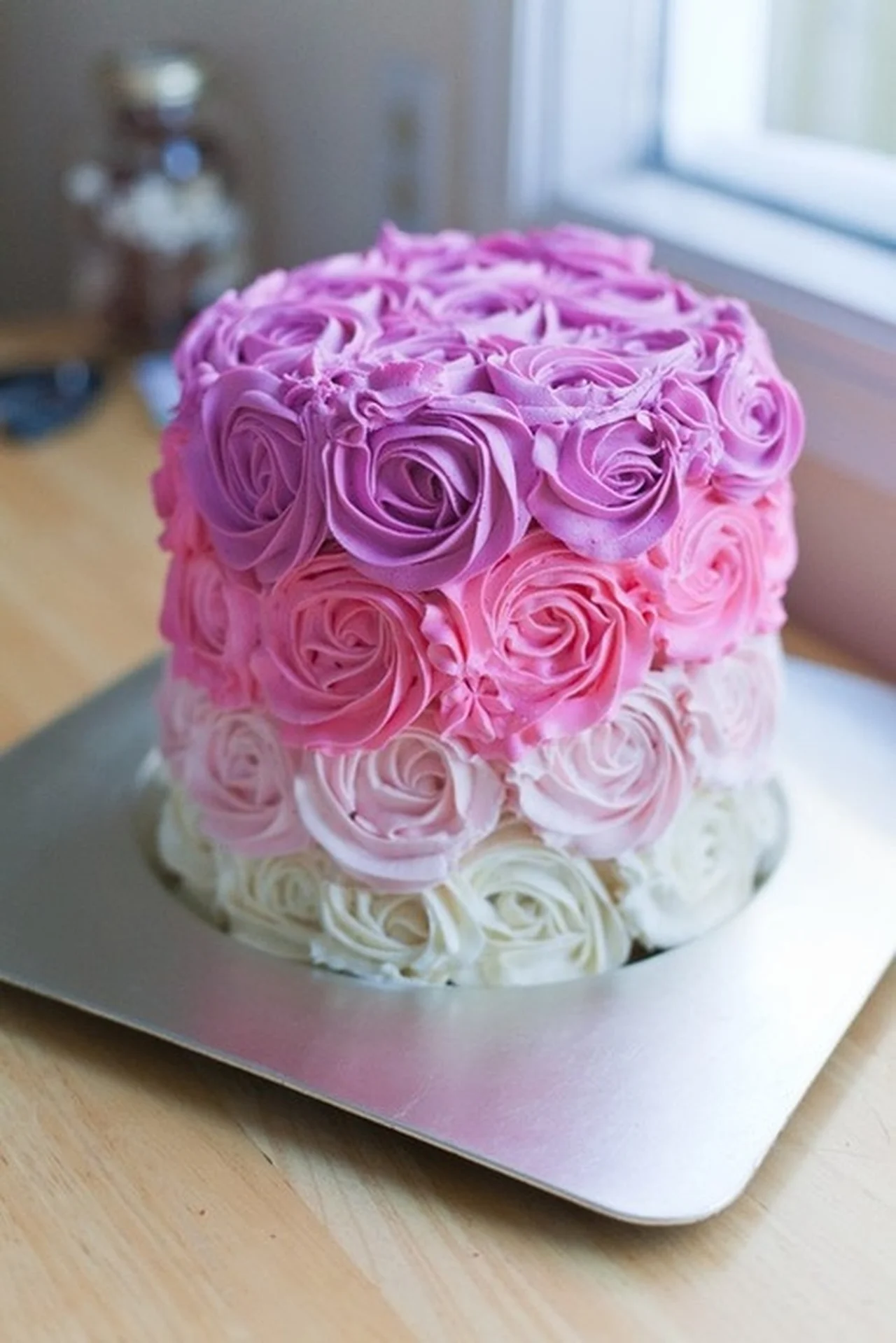 Piękny tort. Co za kolory