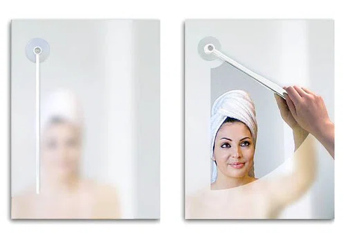 Prosty sposób na niezaparowane lustro w łazience!