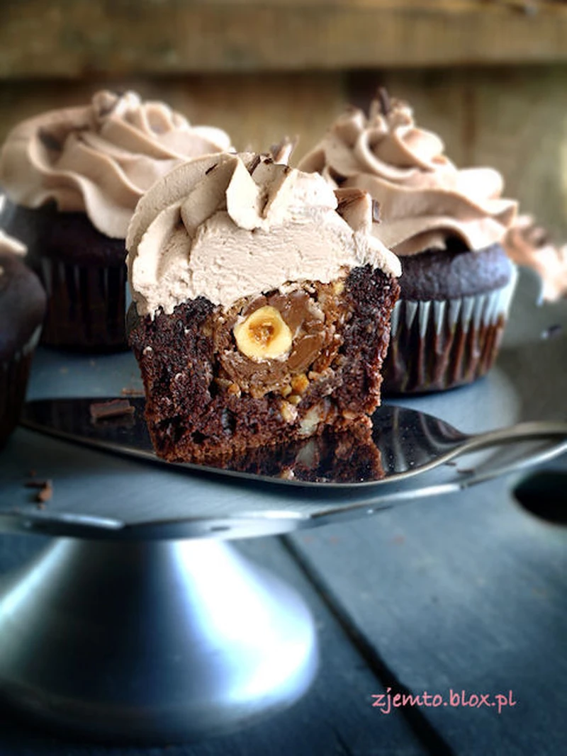 Babeczki Ferrero Rocher