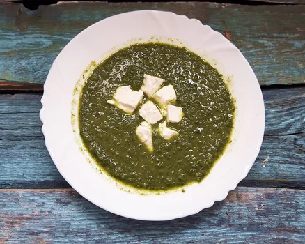 Zupa krem groszkowo-szpinakowa