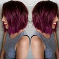 Fioletowe ombre