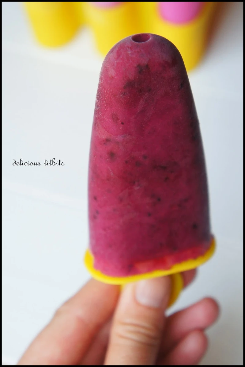 Lody porzeczkowe na jogurcie