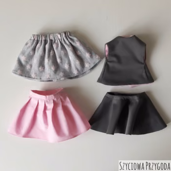 Kilka stylizacji ... dla lalki!