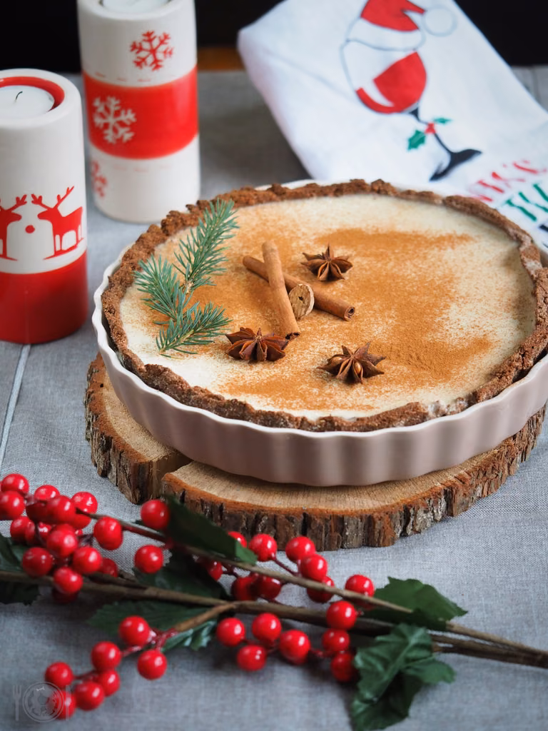 Keto tarta Egg nog (Paleo, LowCarb)