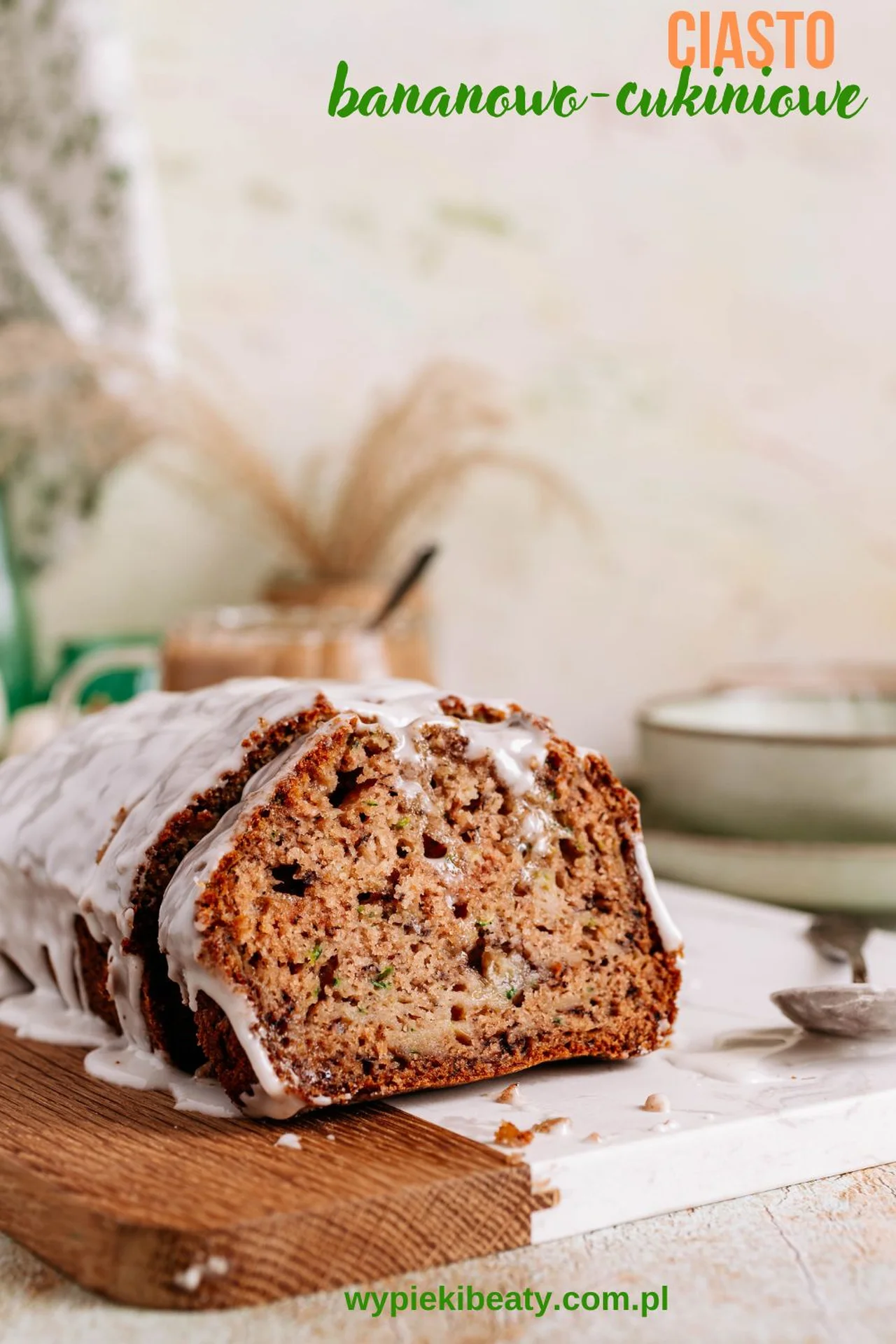 Proste ciasto bananowo-cukiniowe