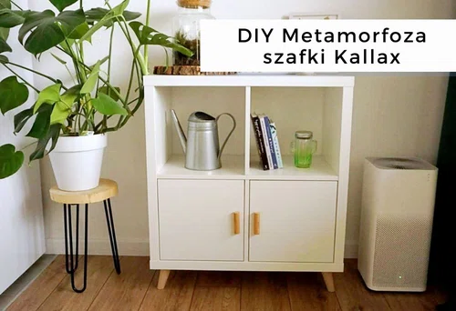 DIY Metamorfoza szafki Kallax z Ikei • origamifrog.pl